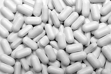 Image showing gray pills