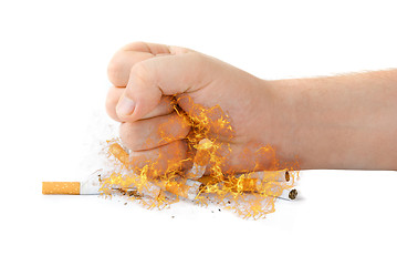 Image showing stop smoking