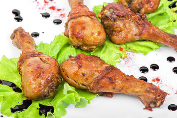 Image showing chicken drumstick