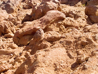 Image showing Volcanic lava