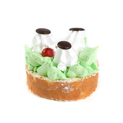 Image showing cream cupcake