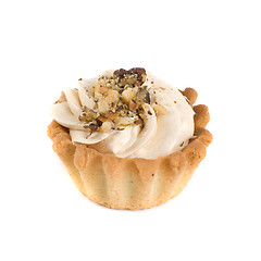 Image showing nuts cupcake