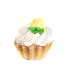 Image showing cream cupcake