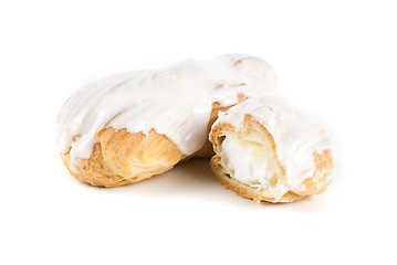 Image showing Cream eclairs