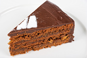 Image showing Tasty chocolate cake