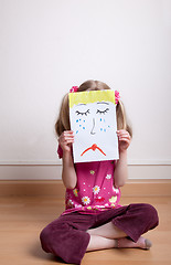 Image showing Sad face