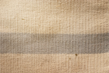 Image showing old cotton rug