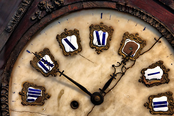 Image showing Broken clock