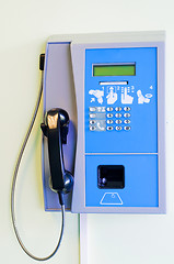 Image showing Public telephone 