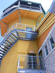 Image showing Yellow tower  