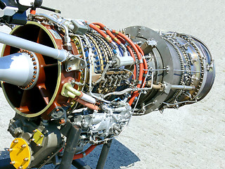 Image showing Jet engine  