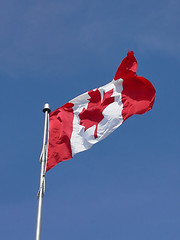 Image showing Canadian flag  