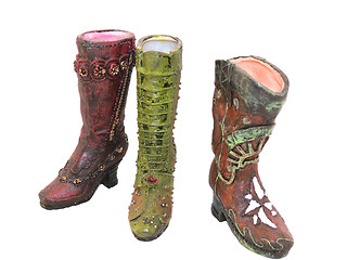 Image showing Miniature boots  