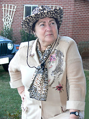 Image showing Country lady  