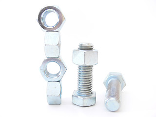 Image showing Nut's and bolt's   