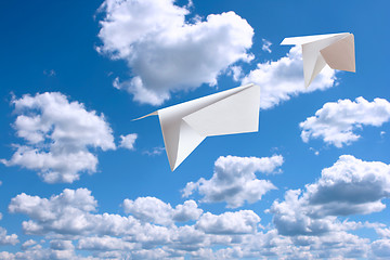 Image showing Paper Airplane