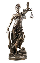 Image showing Lady of Justice