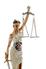 Image showing Lady of Justice