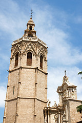 Image showing Valencia Cathedral and the Miguelete