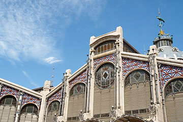 Image showing Mercado Central of Valencia