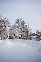 Image showing winter road