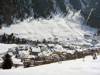 Image showing A village in Austria