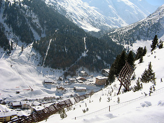 Image showing A village in Austria