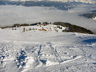 Image showing Snow,Fun & Fog