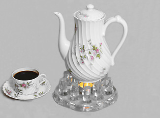 Image showing Coffee service 