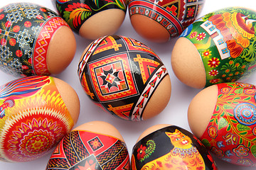 Image showing Easter eggs