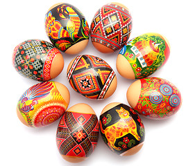 Image showing Easter eggs