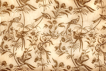 Image showing Vintage wallpaper