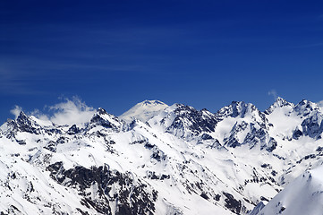 Image showing Caucasus Mountains. Elbrus.