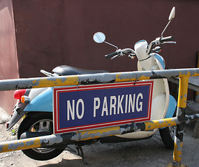 Image showing Breaking the rules