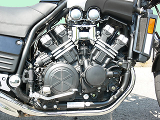 Image showing Motorbike   