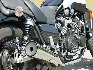 Image showing Motorcycle  