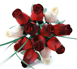 Image showing Wooden Roses