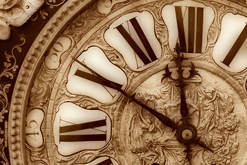 Image showing Old clock