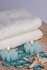 Image showing Spa accessories