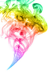 Image showing Rainbow smoke 