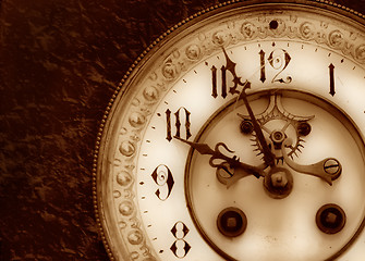 Image showing Vintage clock