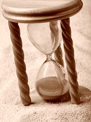 Image showing The time is end