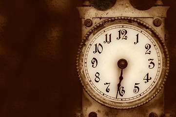 Image showing Vintage clock