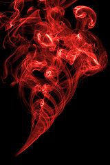 Image showing Red smoke