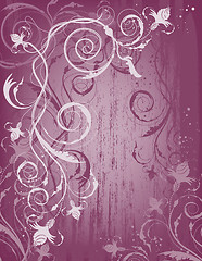 Image showing Beauty floral background