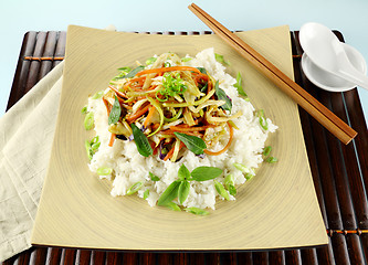 Image showing Vegetarian Stirfry