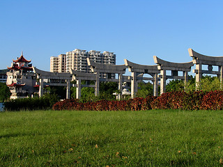 Image showing Chinese Pavillion