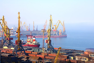 Image showing Cargo port