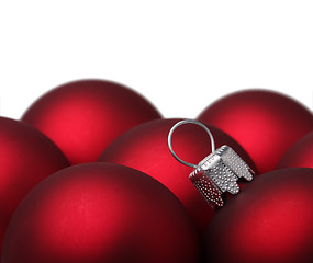 Image showing Christmas balls