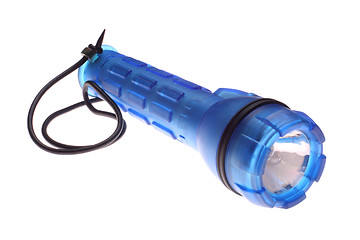 Image showing Blue torch